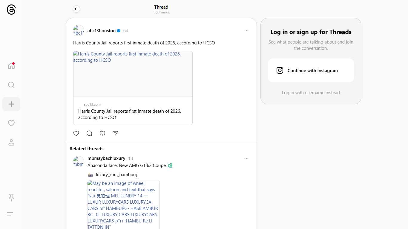 Harris County Jail reports first inmate death of 2026, according to HCSO